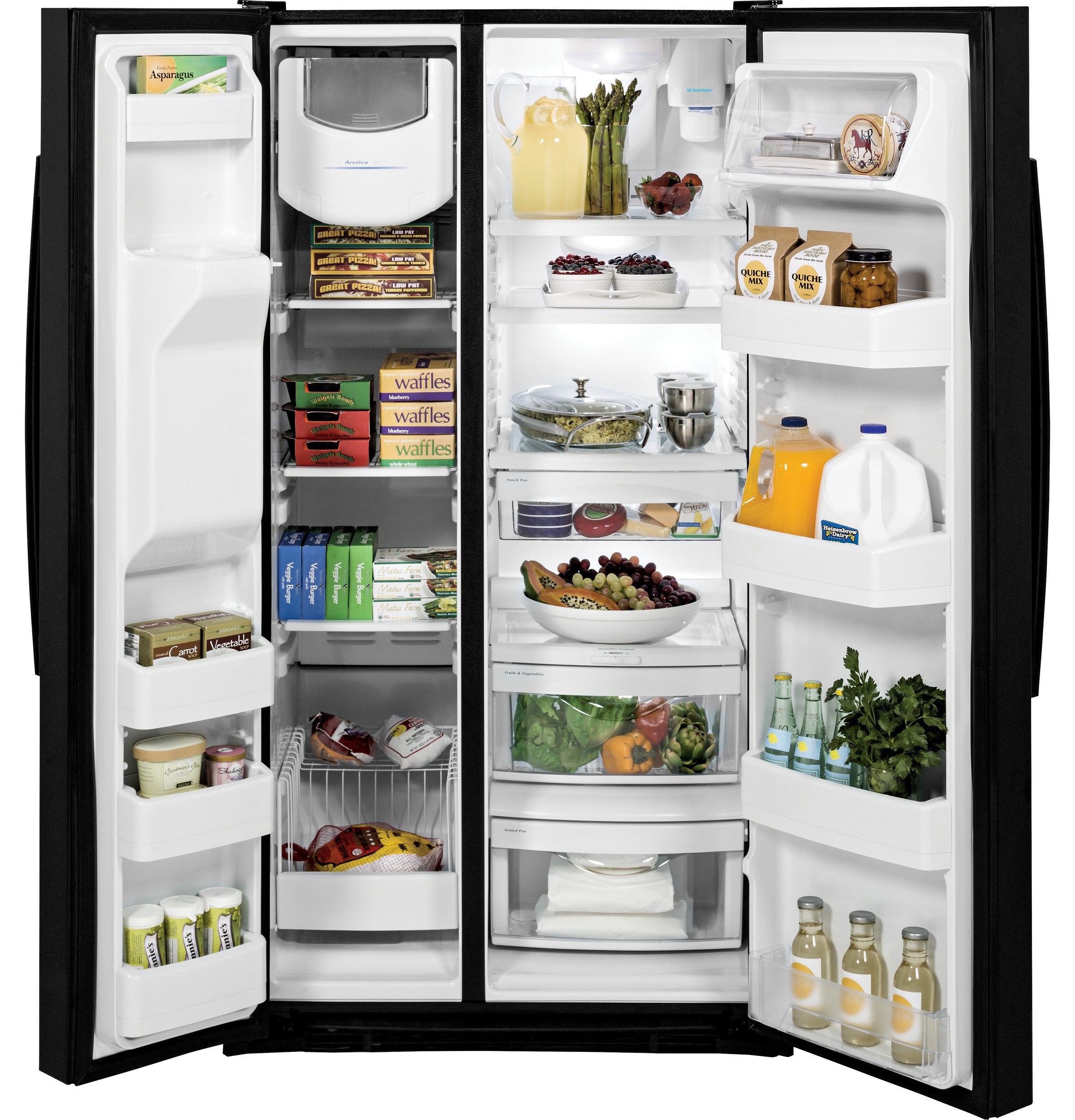 refrigerator side ge cu ft refrigerators appliances rent