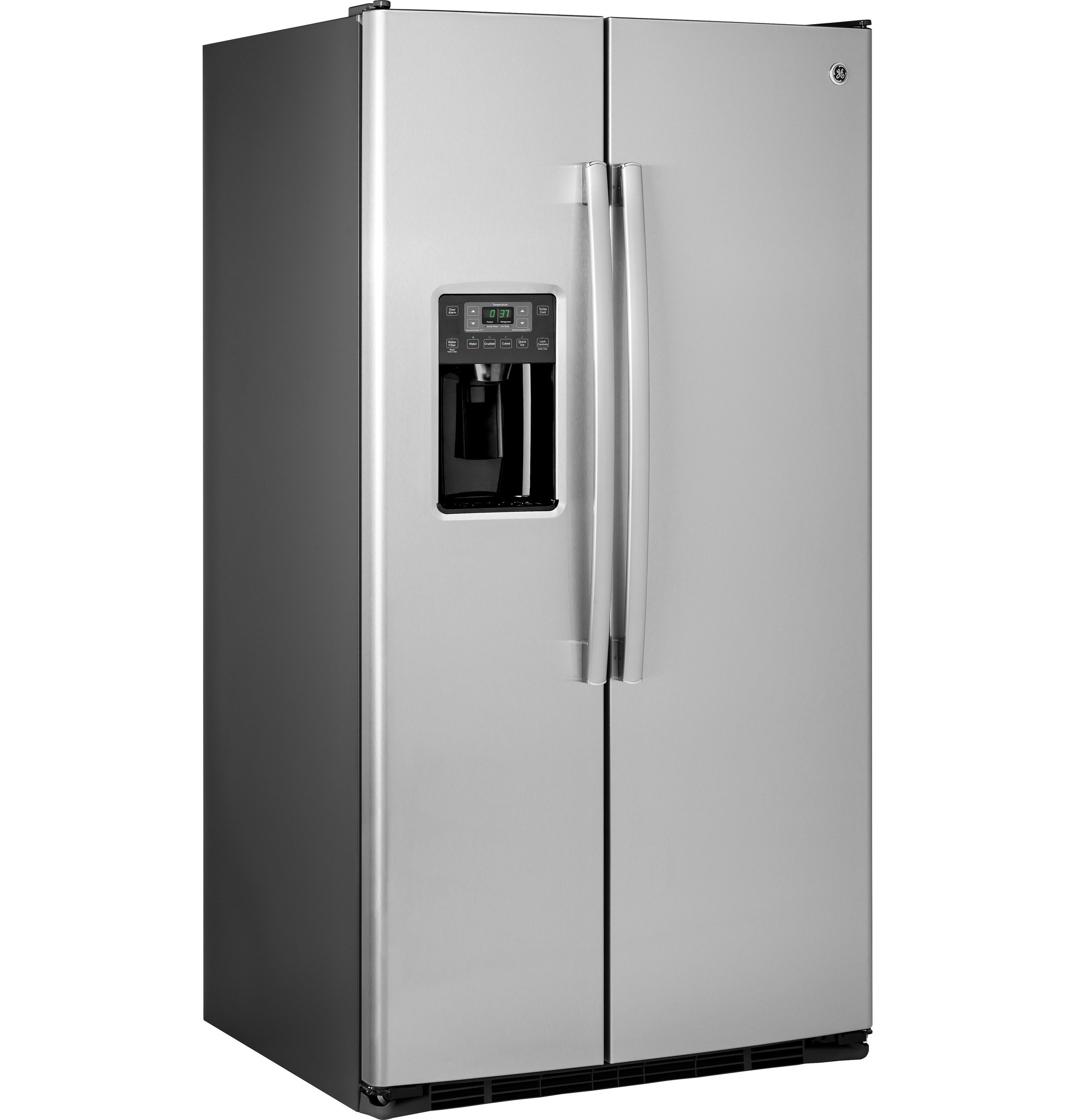 GE 25.3 cu. ft. Side-By-Side Refrigerator - Quality Rental ...