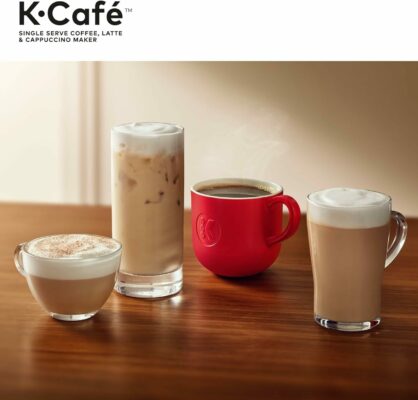 Keurig K-Café Single Serve K-Cup Coffee, Latte, and Cappuccino Maker
