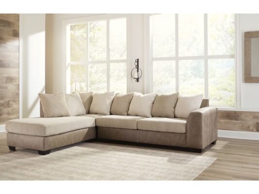 Ashley Keskin 2 Piece Sectional with Chaise