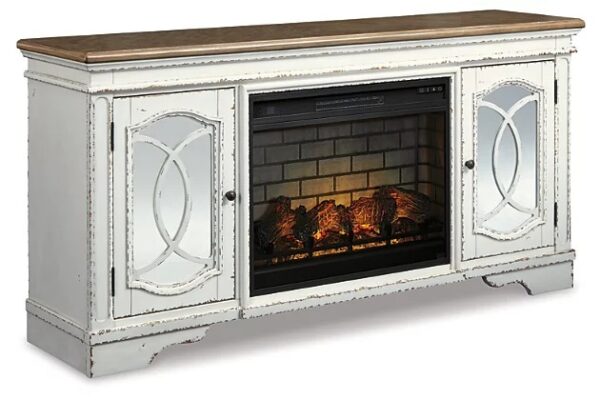 Ashley Realyn TV Stand / Fireplace