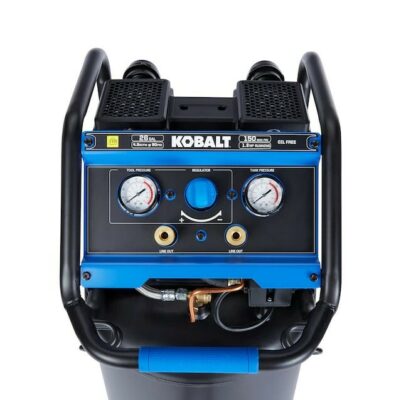Kobalt Quiet Tech 26- Gallon Single Stage Portable Air Compressor