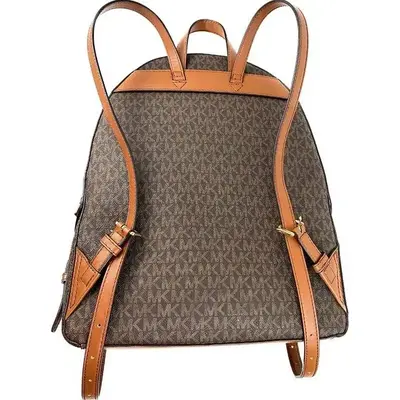 Michael Kors LG Jaycee Brown Signature Backpack (35S2G8TB7B)
