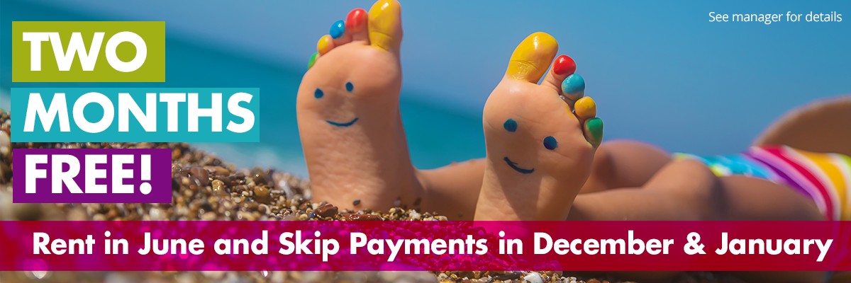 Rent in June and Skip December & January Payments