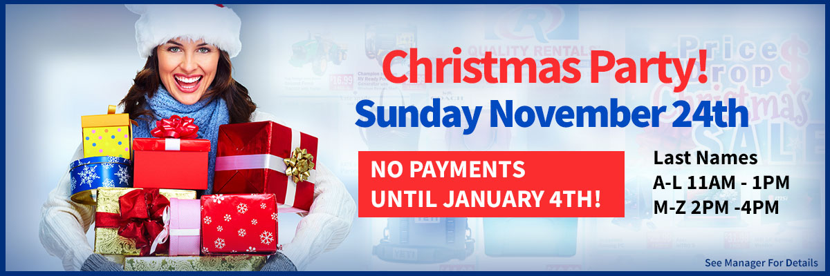 Holiday Party 2024 - No Payments Until January 4th!